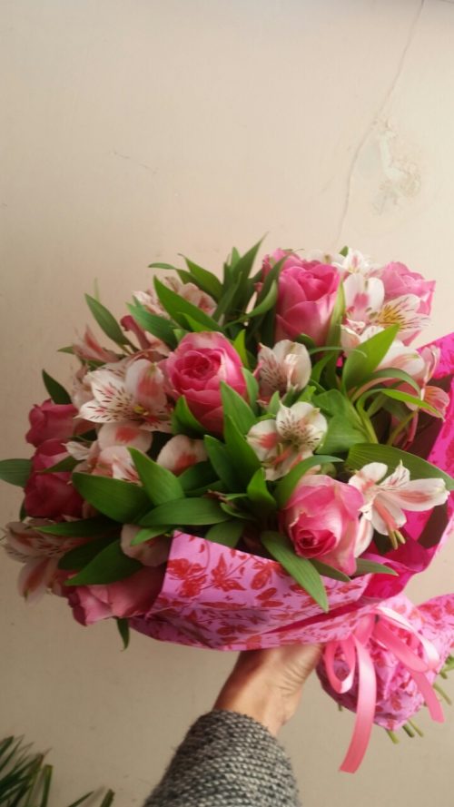 Фото товара Букет "Рожевий колір" у Надвірній