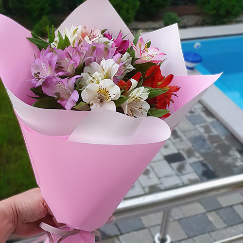 фото величезний букет квітів для неї, квіти для коханої