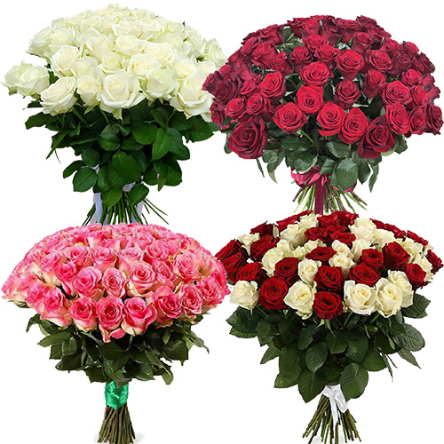 Фото товара 51 троянда (40см) у Надвірній